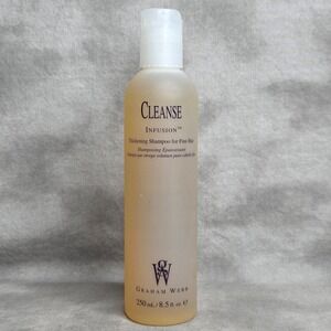 Graham Webb Cleanse Infusion Thickening Shampoo Fine Hair 8.5 oz